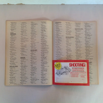 Vintage Mar 1982 Shooting Times Magazine Weaver's Stainless Scope Handloading Bonus: Casting Bullets Abilene Single Action Six Guns