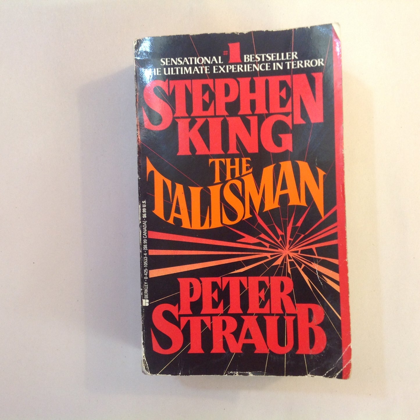 Vintage 1985 Mass Market Paperback The Talisman Stephen King Peter Straub