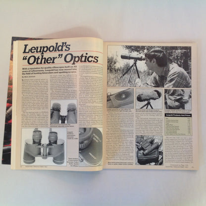 Vintage Oct 1987 Shooting Times Magazine Ruger's Biggest Magnum Ever New Government Target Model Woods Cartridges