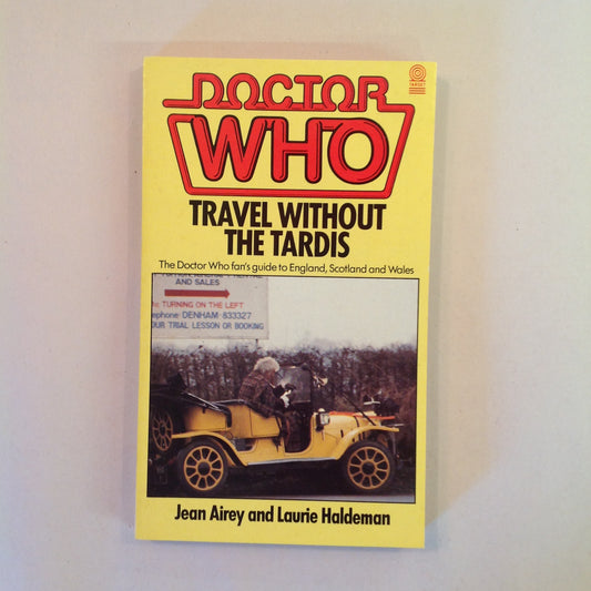 Vintage 1986 MM Paperback Doctor Who: Travel Without the TARDIS