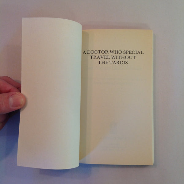 Vintage 1986 MM Paperback Doctor Who: Travel Without the TARDIS