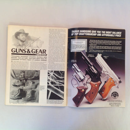 Vintage Oct 1987 Shooting Times Magazine Ruger's Biggest Magnum Ever New Government Target Model Woods Cartridges