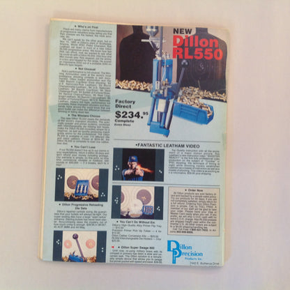 Vintage Oct 1987 Shooting Times Magazine Ruger's Biggest Magnum Ever New Government Target Model Woods Cartridges