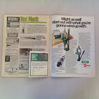 Vintage Jan 1978 Shooting Times Magazine Savage/Anschutz M1533 .222 Bolt-Action Carbine