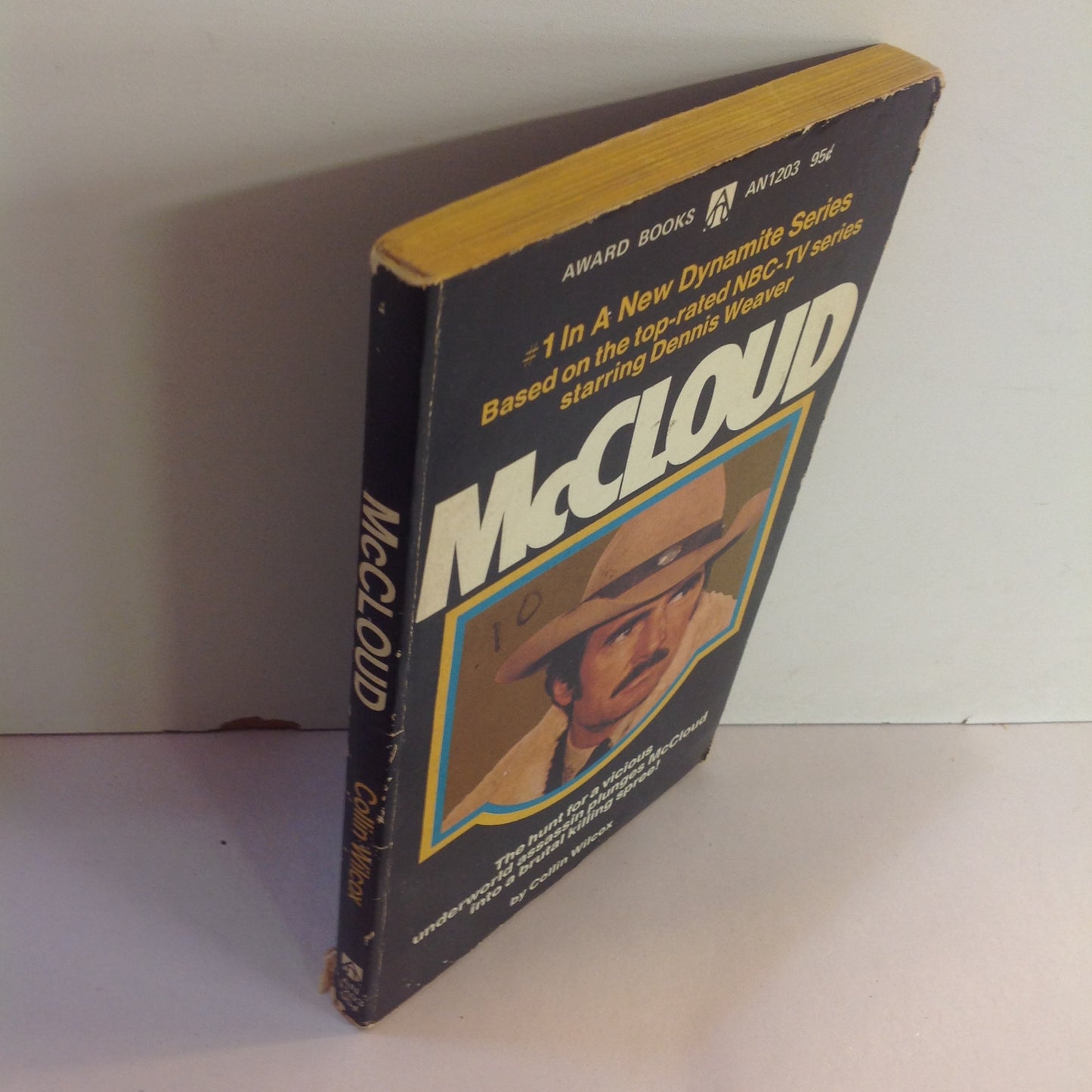 Vintage 1973 Mass Market Paperback McCloud Collin Wilcox First Award Books