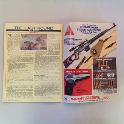 Vintage Jul 1994 Shooting Times Magazine Beretta's 9mm Marches On Guns of the Old West .270 .280 .30-06
