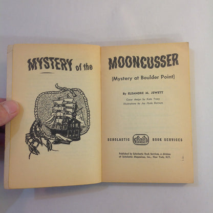 Vintage 1962 Mass Market Paperback Mystery of the Mooncusser (Mystery at Boulder Point) Eleanore M. Jewett