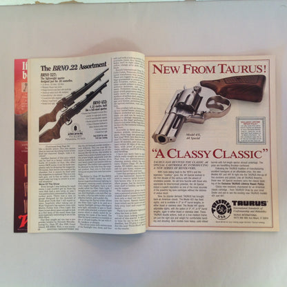 Vintage Sep 1992 Shooting Times Magazine .41 Magnum .22 Bolt Vs Auto .358 Shooting Times Alaskan Special Report: Handgun Hunting Holsters