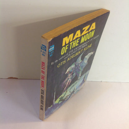 Vintage 1965 Mass Market Paperback Maza of the Moon Otis Adelbert Kline First ACE