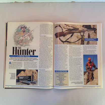 Vintage Sep 1992 Shooting Times Magazine .41 Magnum .22 Bolt Vs Auto .358 Shooting Times Alaskan Special Report: Handgun Hunting Holsters