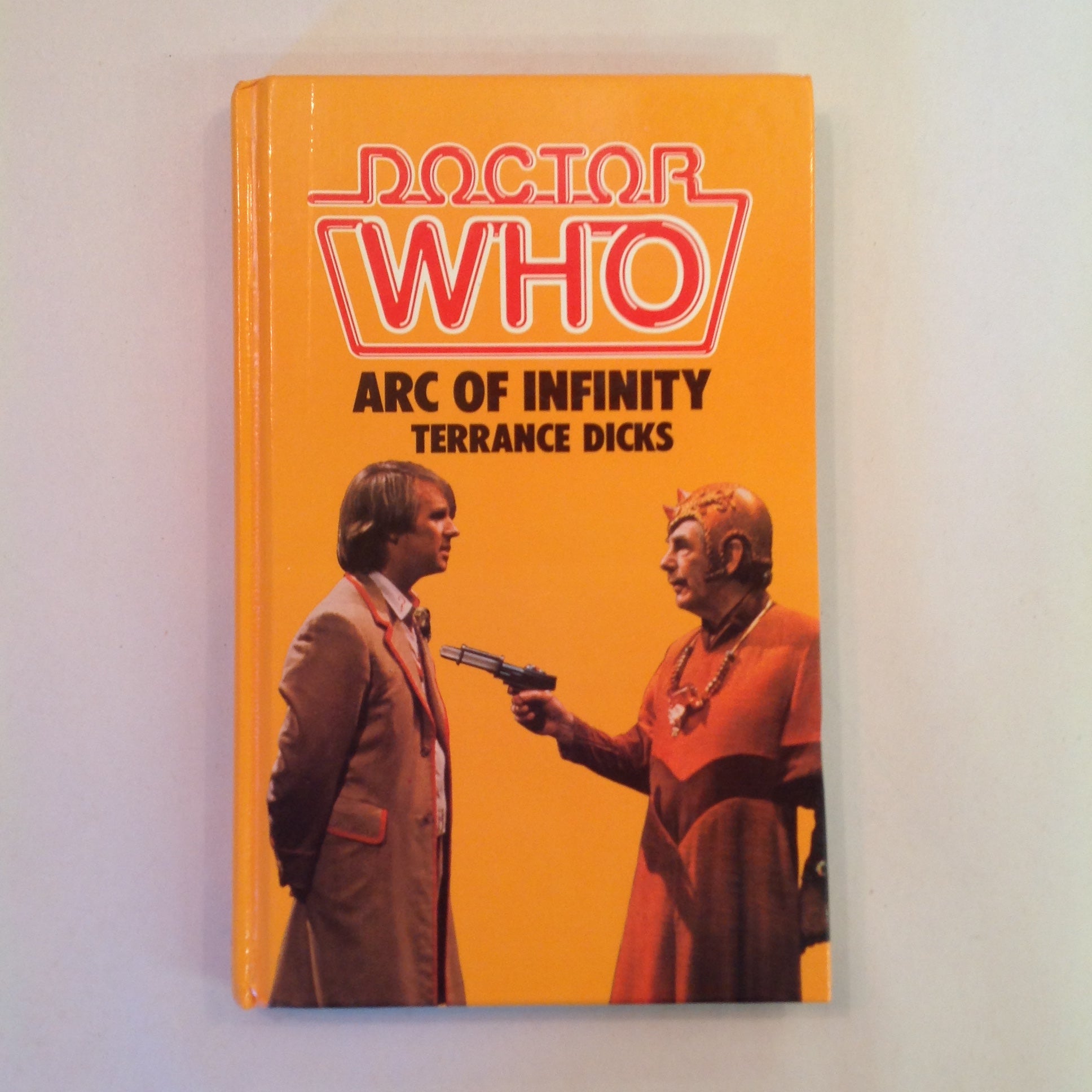 Vintage 1983 Hardcover Doctor Who: Arc of Infinity Terrance Dicks