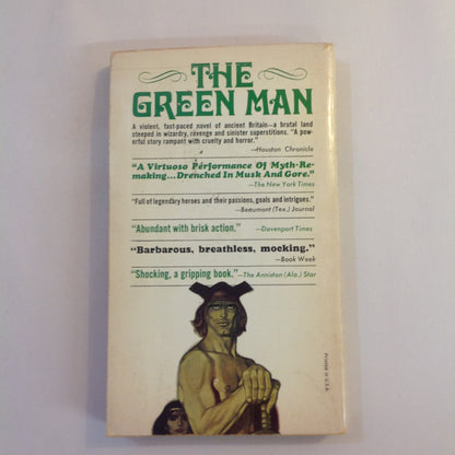 Vintage 1968 Mass Market Paperback The Green Man Henry Treece First Edition