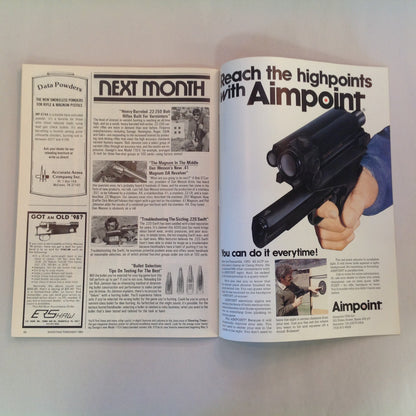 Vintage May 1983 Shooting Times Magazine Remington's New Model Seven .308 WCF Handloading 1100 Round Test Report