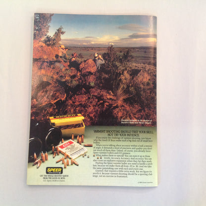 Vintage May 1983 Shooting Times Magazine Remington's New Model Seven .308 WCF Handloading 1100 Round Test Report
