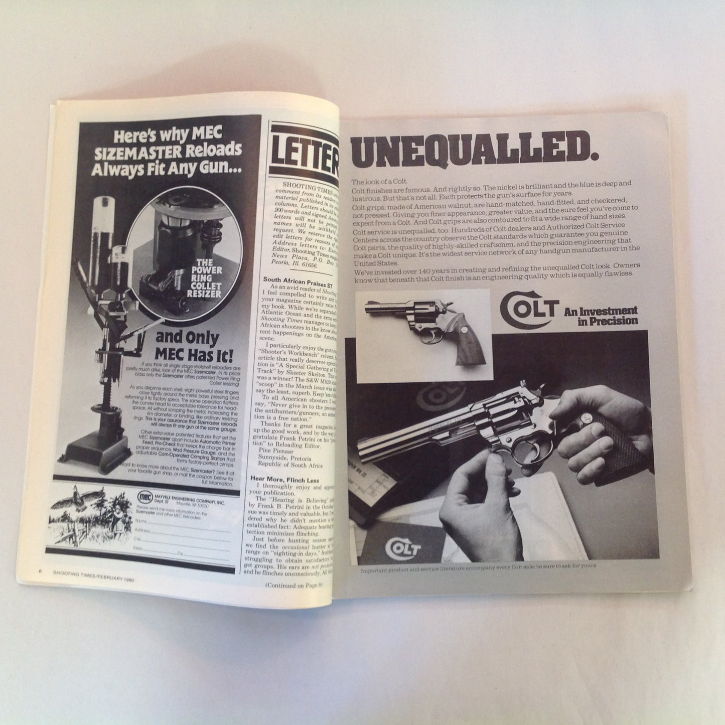 Vintage Feb 1998 Shooting Times Magazine Weatherby's .243 Vanguard Smith & Wesson Model 25-5 Handloader's Bonus Special Issue