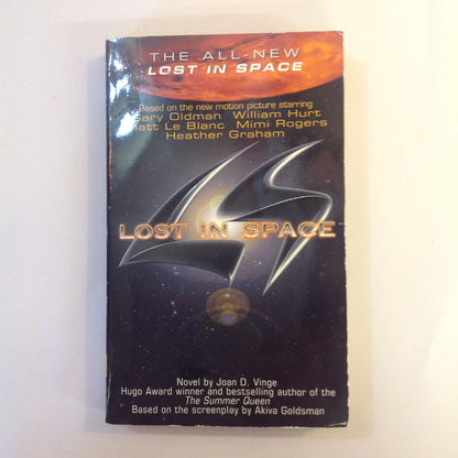 Vintage 1998 Mass Market Paperback The All-New Lost in Space Movie Tie-In Joan D. Vinge