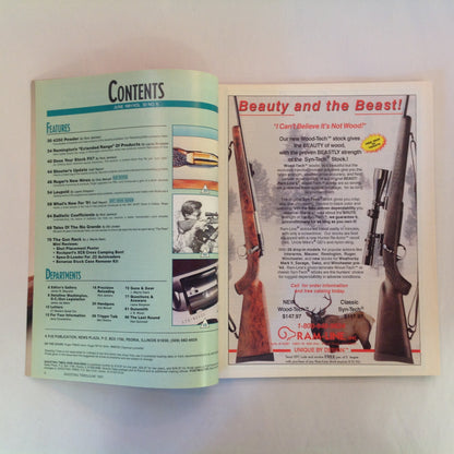Vintage Jun 1991 Shooting Times Magazine Ruger's New Wave 9mm Autos and Revolvers Extended Range Ammo Remington Model 600