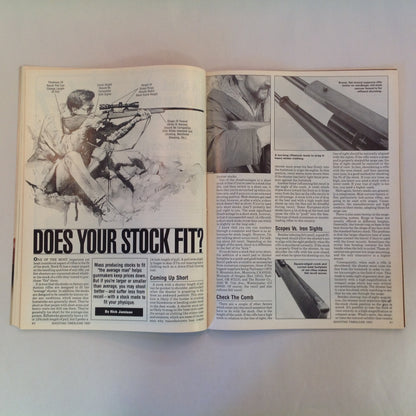 Vintage Jun 1991 Shooting Times Magazine Ruger's New Wave 9mm Autos and Revolvers Extended Range Ammo Remington Model 600