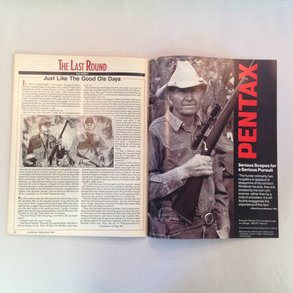 Vintage Jun 1991 Shooting Times Magazine Ruger's New Wave 9mm Autos and Revolvers Extended Range Ammo Remington Model 600