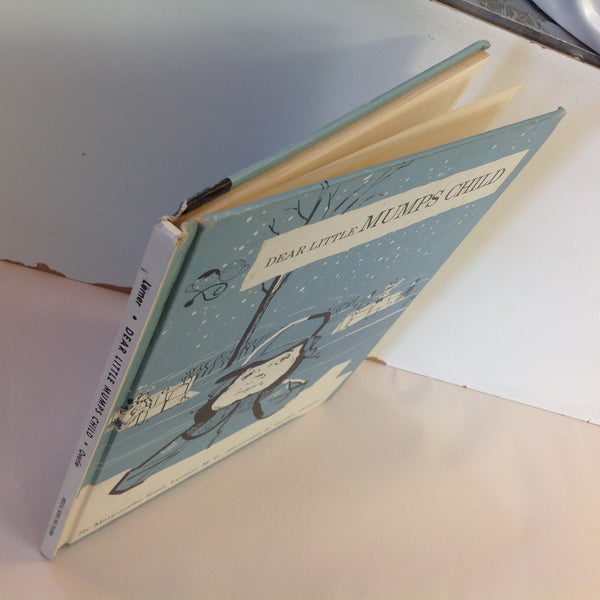 Vintage 1968 Children's Hardcover Picture Book Dear Little Mumps Child Marguerite Lerner Medical Books for Children