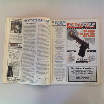 Vintage Mar 1994 Shooting Times Magazine Special Handgun Issue Ruger P94 Auto Lasers Autos Vs Revolvers Shootout