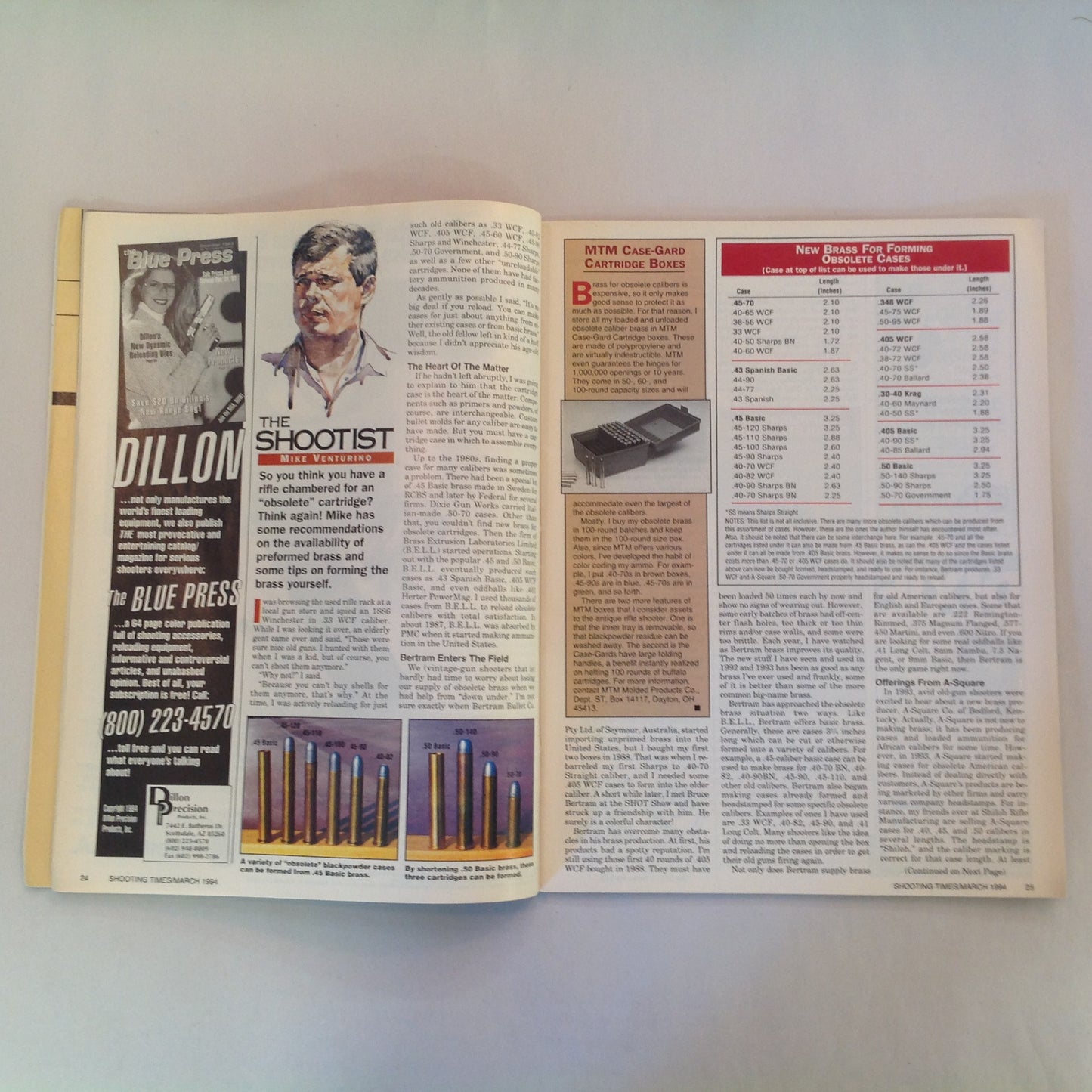 Vintage Mar 1994 Shooting Times Magazine Special Handgun Issue Ruger P94 Auto Lasers Autos Vs Revolvers Shootout
