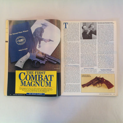 Vintage Mar 1994 Shooting Times Magazine Special Handgun Issue Ruger P94 Auto Lasers Autos Vs Revolvers Shootout