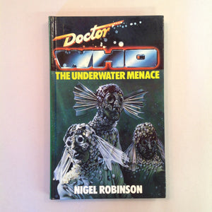 Vintage 1988 Hardcover Doctor Who: The Underwater Menace
