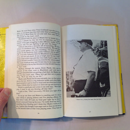 Vintage 1973 Hardcover Bo Schembechler: Man In Motion Joe Falls First Edition