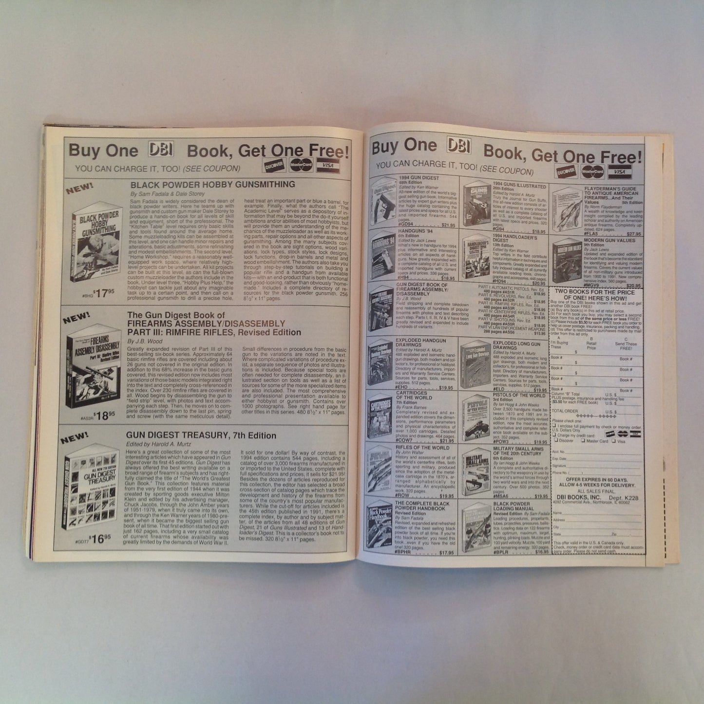 Vintage Mar 1994 Shooting Times Magazine Special Handgun Issue Ruger P94 Auto Lasers Autos Vs Revolvers Shootout