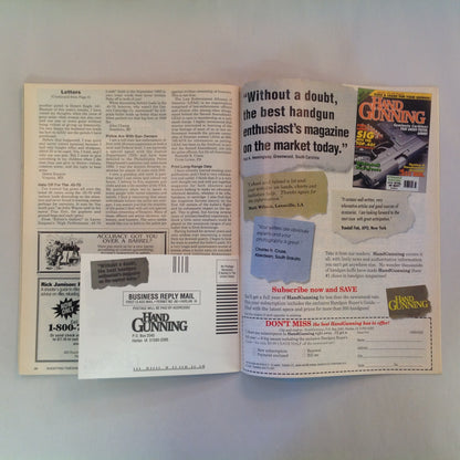 Vintage Mar 1994 Shooting Times Magazine Special Handgun Issue Ruger P94 Auto Lasers Autos Vs Revolvers Shootout