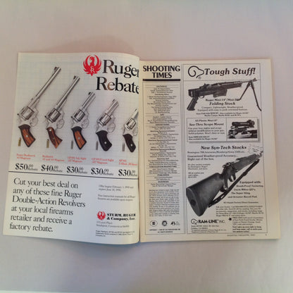 Vintage Apr 1990 Shooting Times Magazine .40 S&W Model 4006 Exclusive Cartridge/Gun Reports Win a Safari!