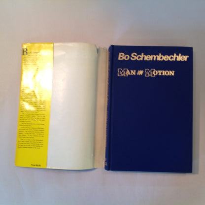 Vintage 1973 Hardcover Bo Schembechler: Man In Motion Joe Falls First Edition