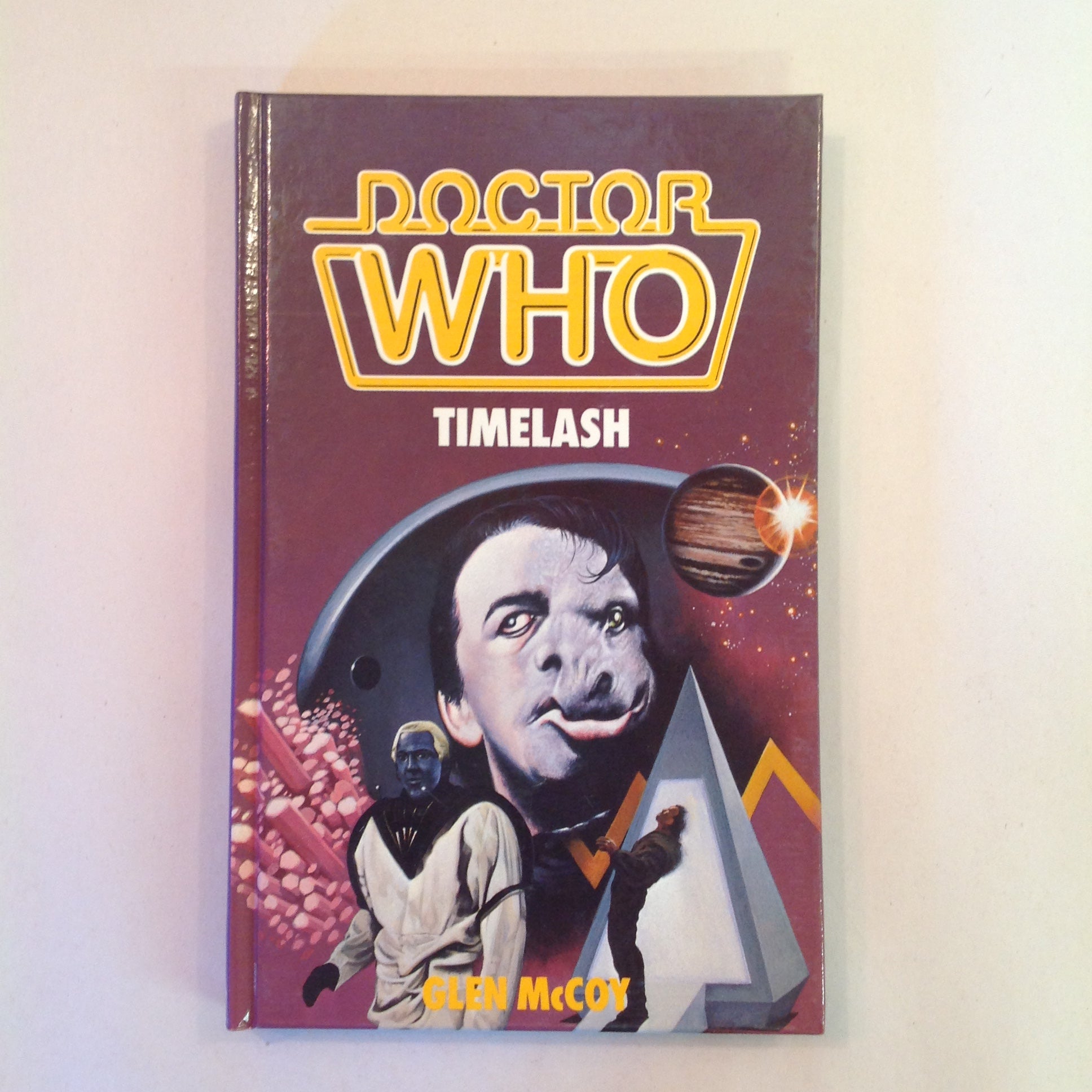 Vintage 1985 Hardcover Doctor Who: Timelash