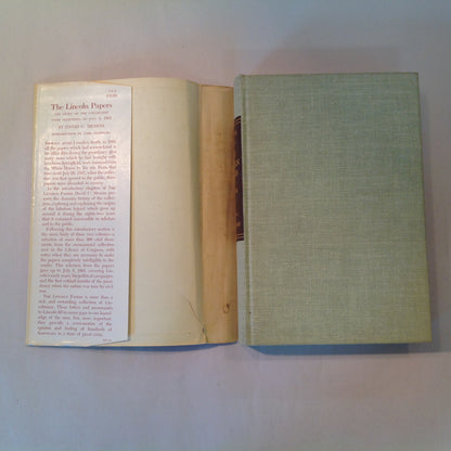 Vintage 1948 Two Volume Hardcover Slipcase Set The Lincoln Letters David Mearns First Edition