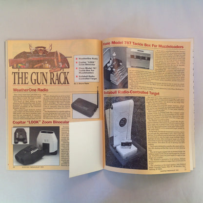Vintage Aug 1992 Shooting Times Magazine Ruger .22/.45 Auto Pistol .44 Special Five Shot Revolvers 4000fps Cartridges