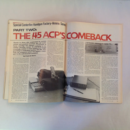 Vintage Apr 1981 Shooting Times Magazine Remington M700 Varmint Special Browning BBR .270 Bolt Rifle