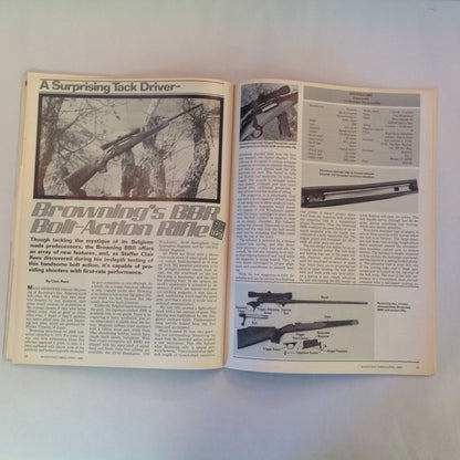 Vintage Apr 1981 Shooting Times Magazine Remington M700 Varmint Special Browning BBR .270 Bolt Rifle