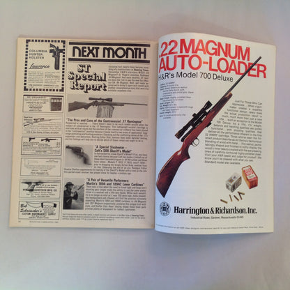 Vintage Apr 1981 Shooting Times Magazine Remington M700 Varmint Special Browning BBR .270 Bolt Rifle