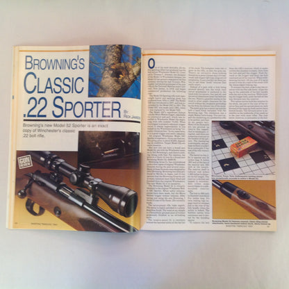 Vintage Jun 1992 Shooting Times Magazine .40 S&W Vs .45 ACP Classic .22 Rifles Black Talon Winchester