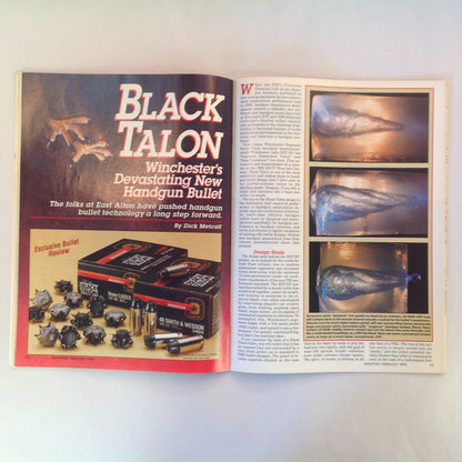 Vintage Jun 1992 Shooting Times Magazine .40 S&W Vs .45 ACP Classic .22 Rifles Black Talon Winchester