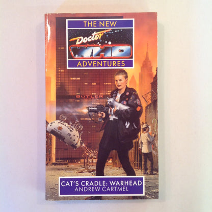 Vintage 1992 MM Paperback The New Doctor Who Adventures: Cat's Cradle: Warhead