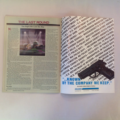 Vintage Jun 1992 Shooting Times Magazine .40 S&W Vs .45 ACP Classic .22 Rifles Black Talon Winchester