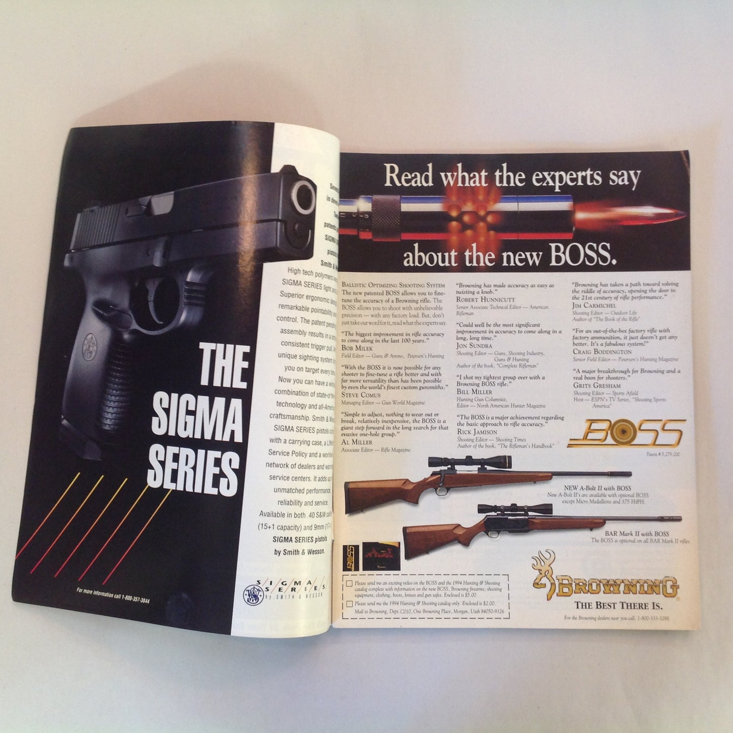 Vintage Jun 1994 Shooting Times Magazine 25 New Guns & Shooting Products S&W Sigma Series Semiautos as Hunting Rifles Hornady Vector Ammo