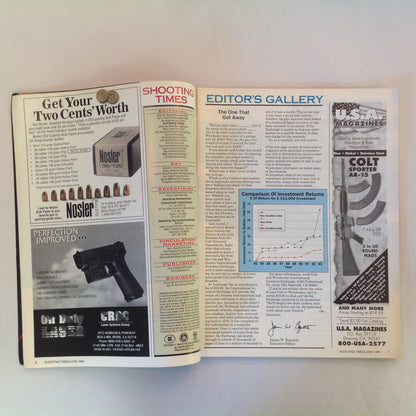 Vintage Jun 1994 Shooting Times Magazine 25 New Guns & Shooting Products S&W Sigma Series Semiautos as Hunting Rifles Hornady Vector Ammo