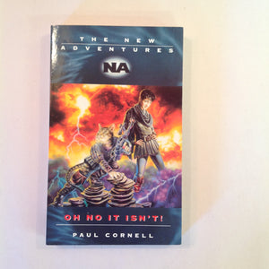 Vintage 1997 MM Paperback Doctor Who The New Adventures: Oh No It Isn't!