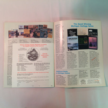 Vintage Jul-Aug 1987 Michigan Natural Resources Magazine The Graylings Are Coming