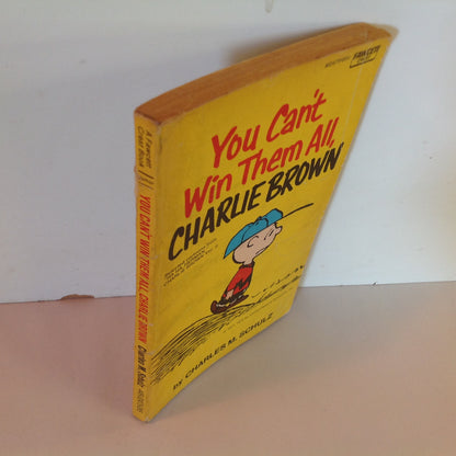 Vintage 1975 Mass Market Paperback You Can't Win Them All, Charlie Brown Peanuts Charles Schulz