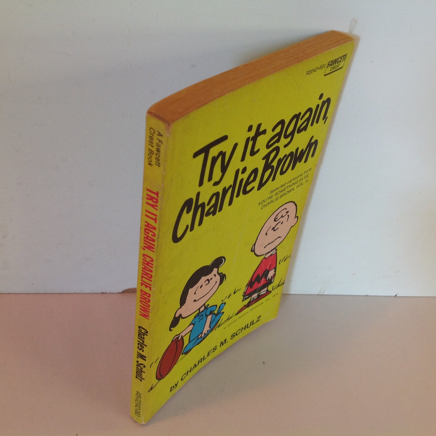 Vintage 1974 Mass Market Paperback Try It Again, Charlie Brown Peanuts Charles Schulz