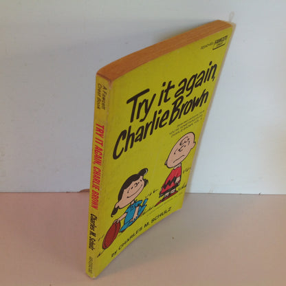 Vintage 1974 Mass Market Paperback Try It Again, Charlie Brown Peanuts Charles Schulz